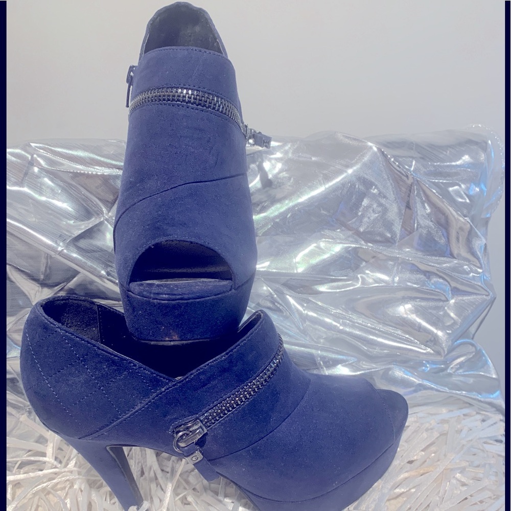 Blue heels